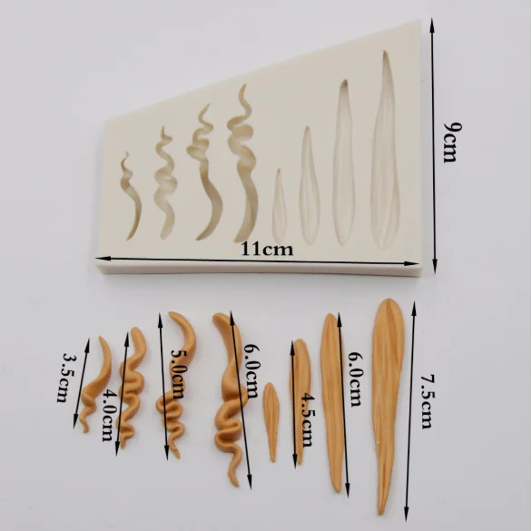 Новейшая силиконовая форма для украшения торта «сделай сам» инструменты выпечки 3d шоколада сахарной пасты