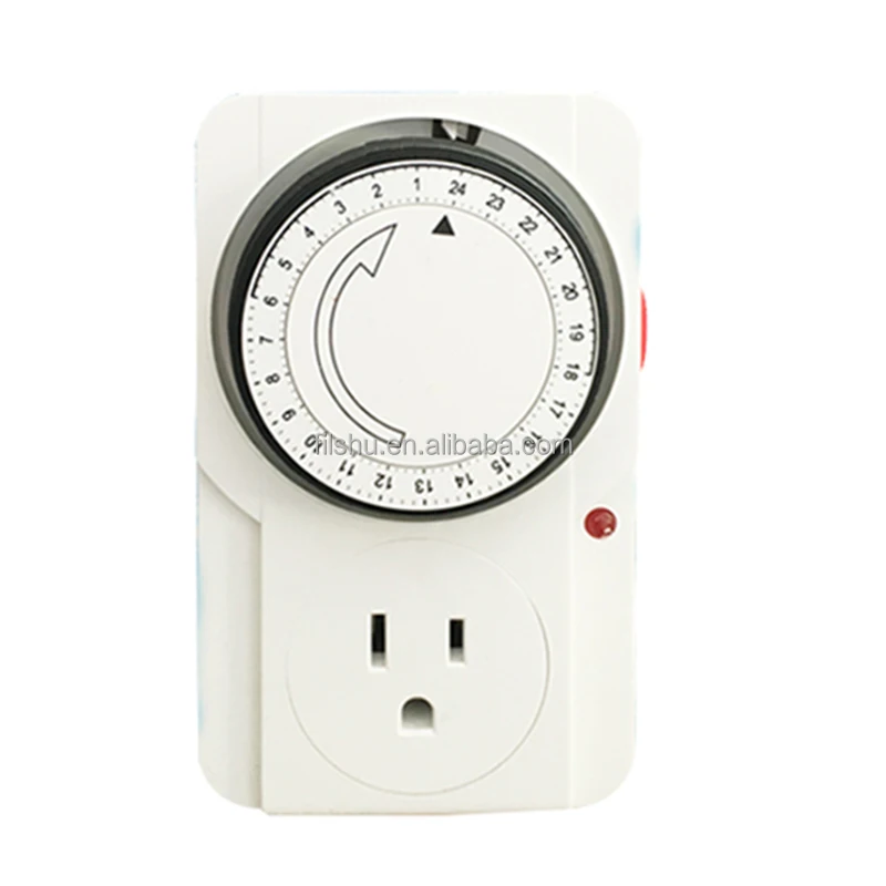 Greenhouse 24 Hours Grounded Grow Light Timer/220v Digital Socket Timer/USA Greenhouse Timer