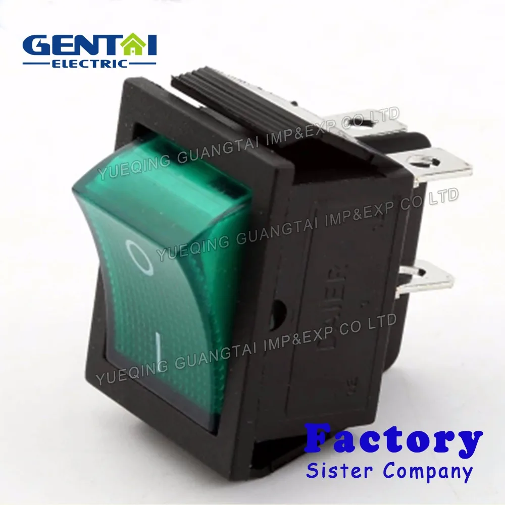 Good Quality leci RS606 4 pin ON-OFF 250vac 16a t100/55 rocker switch