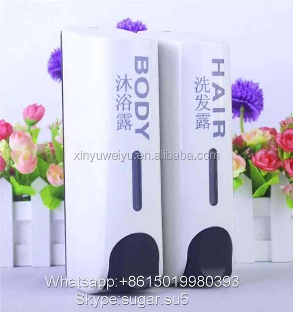 Wholesale wall mounted automatic shampoo conditioner dispenser
