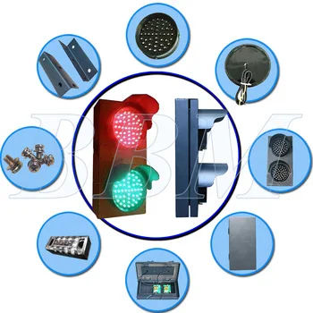 100mm parking red green traffic light