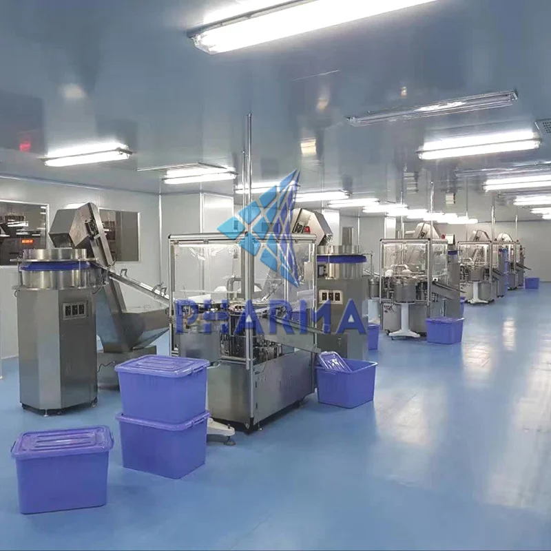 Well Designed ISO5 Movable Modular Instant Noodle Workshop Laboratory Clean Room Cleanrooms ISO5 cleanrooms