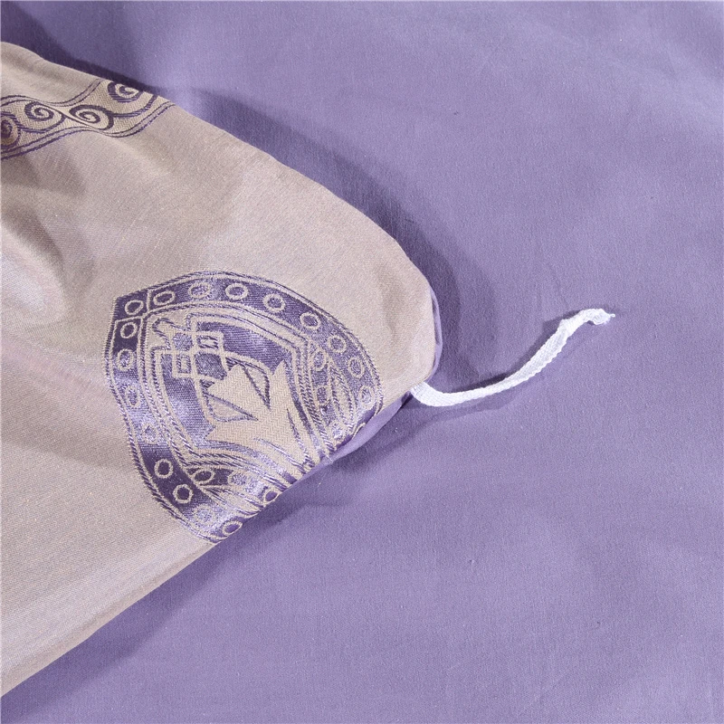 High Quality 100% Cotton and Satin Jacquard Polyester Fabric Adult Sexy Royal Wholesale Home Wedding Bedding Set