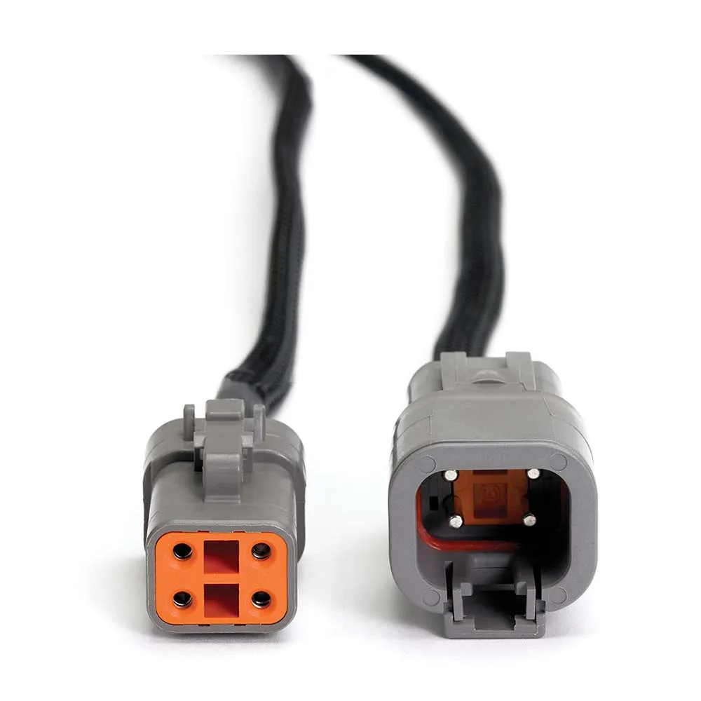 DTP06-4S male to female 4pin deutsch dtp connector custom auto automobile wiring harness
