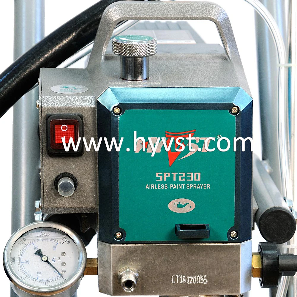 HYVST piston pump wall paint equipment Wall airless paint sprayer PAINT MACHINE SPT230