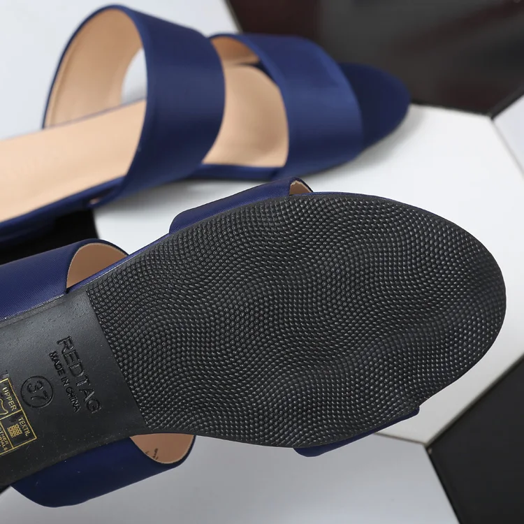 low MOQ women summer slipper ladies shoes flat fashion slipper for lady