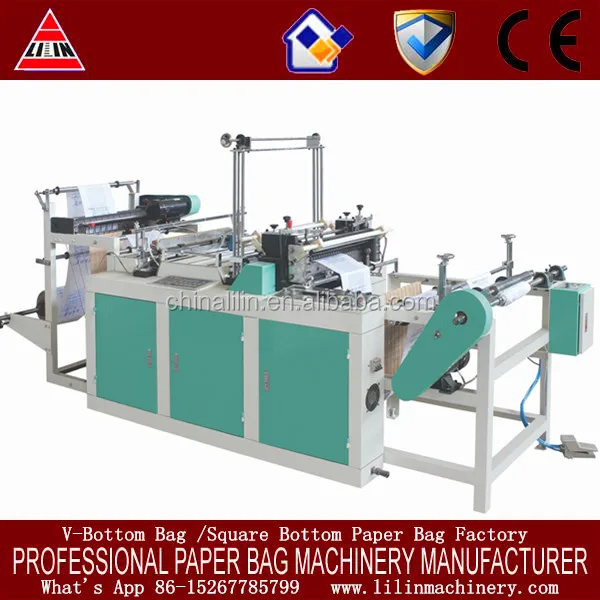 Сплошной пластик прокатки мешок для мусора, делая машину/поли рулон мешок для мусора делая машину/