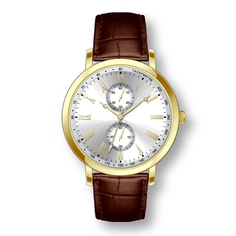 Custom fashion brand waterproof simple men watch best mens watches made in china