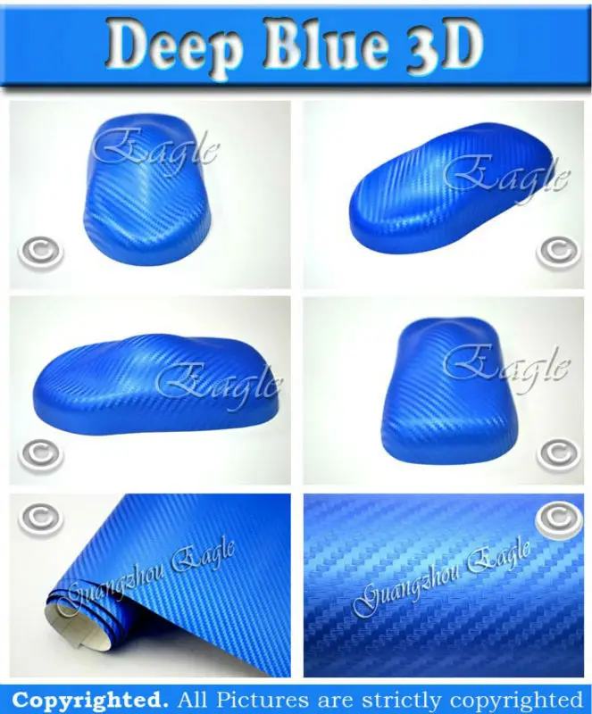 3d углеродного волокна виниловые обернуть воздуха/пузырь свободный черный нескольких размеров