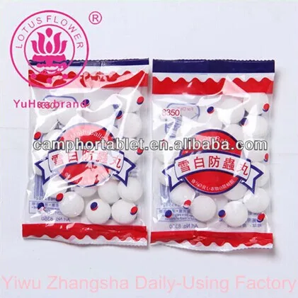 Advanced Camphor Ball Prevent Insect White Naphthalene Camphor Moth Balls