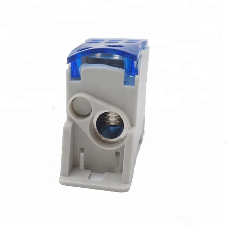 Однополярная распределительная коробка серии UKK на Din-рейку, распределительный блок питания, LW UKK-125