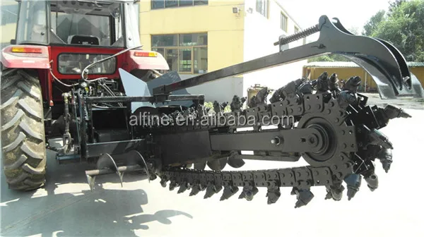Best quality hard ground working asphalt trencher with bullet teeth.