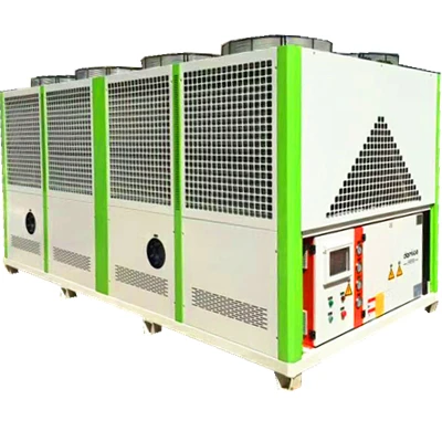 Air cooled water chiller operation for Plastic or chemical industry