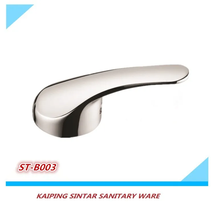 
chrome finished zinc bathroom wash basin faucet handle 
