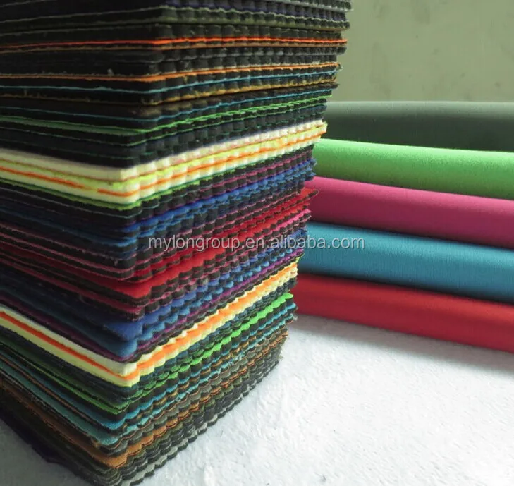 
high quality breathable eva foam laminated with fabric 