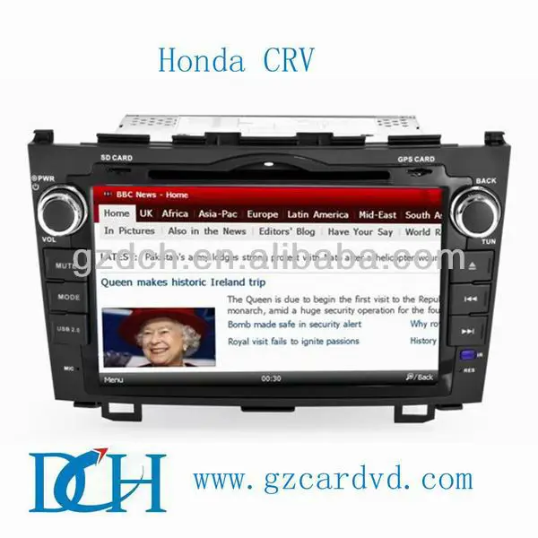 
2 din car pc for Honda CRV WS-8615 