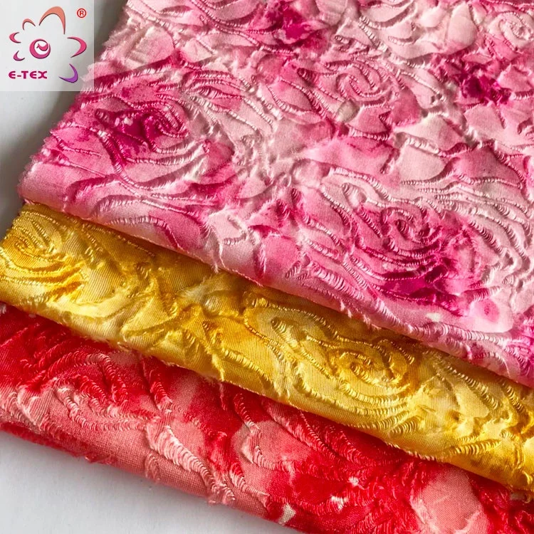 Жаккардовая ткань с принтом для женской одежды, 96 полиэстер, 4 спандекс