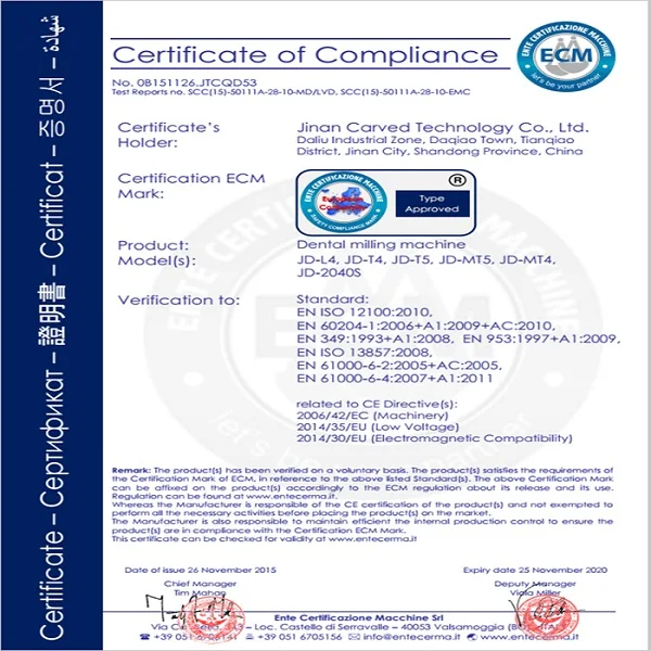 
5 axis Premium JD-T5 emax dental lab cad cam milling machine 