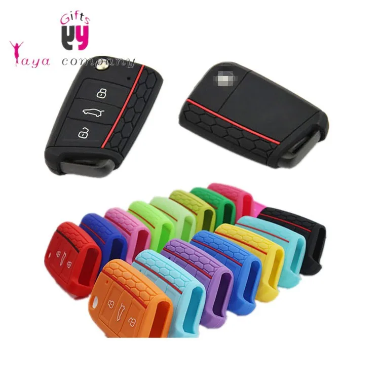 
High quality custom oem Food grade silicone car key cover 