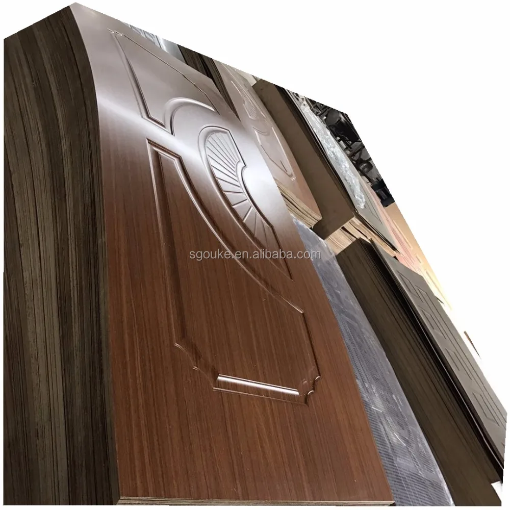 new design mdf/hdf melamine door skin /door skin panel