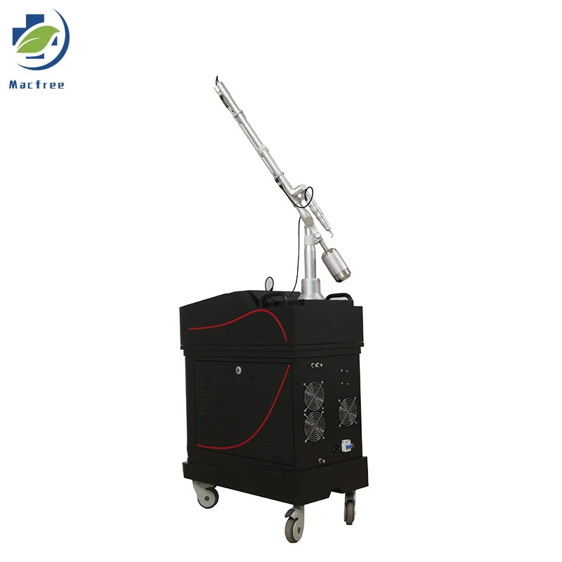
Factory price Q-switched 1064nm 755nm 532nm Korean laser arm Picosecond laser for tattoo pigment removal 