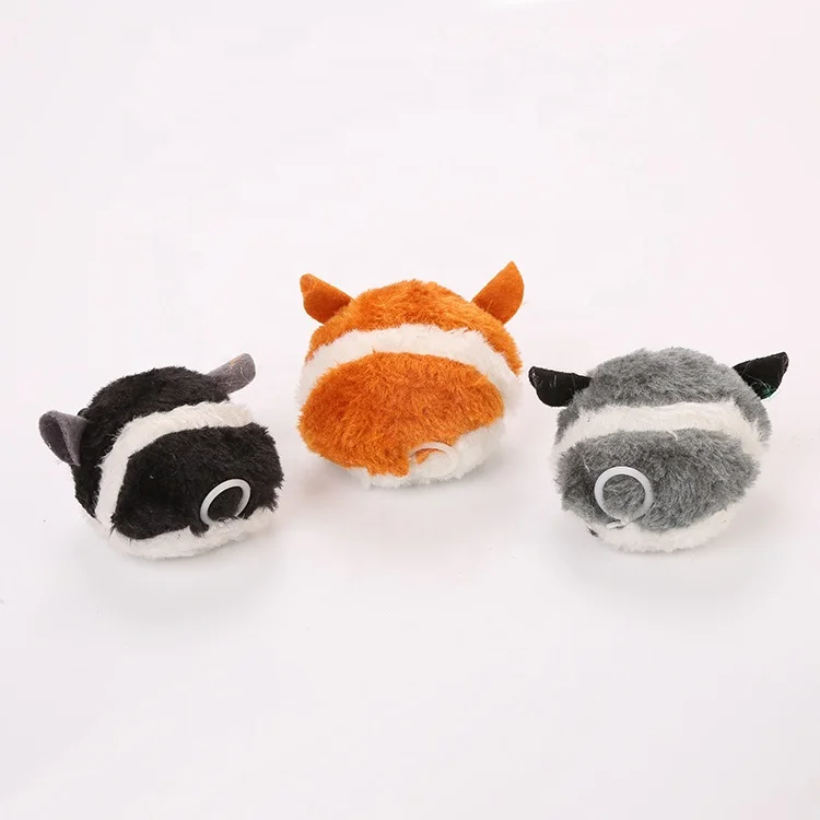 
customized Cute Shaking plush Cat Mouse Toy Cotton Catnip Cat Toy 