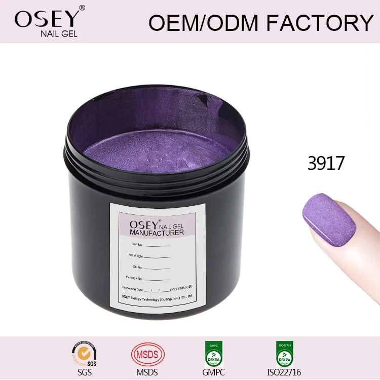 OSEY Nail Gel Factory Wholesale Bulk Package Three Steps Velvet Matte Color Gel Polish