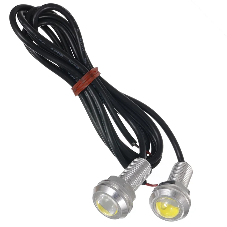 Parking light 18mm Eagle Eye led car lights DRL 12V 3W Fog Tail lamp