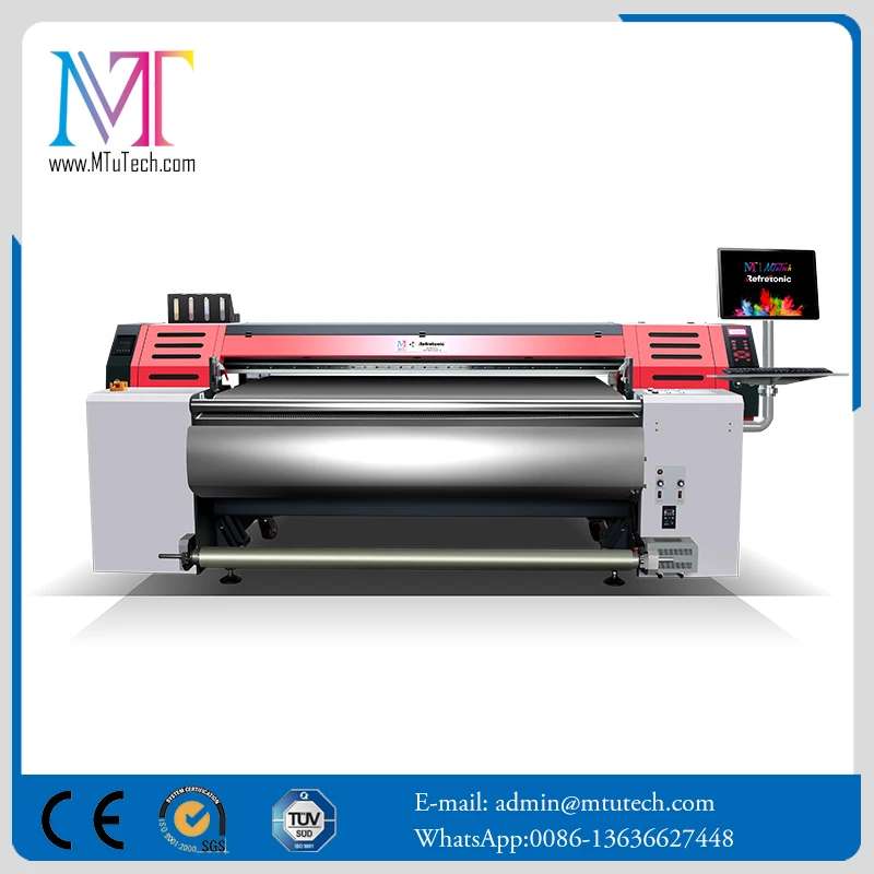 China Supplier Direct Belt Textile Printing Machine for Fabric Silk Lycra