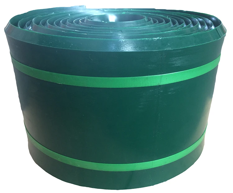 Polyurethane Poly Urethane Conveyor Belt Flashing PU Conveyor Belt Skirting Sealing Strip Green Color
