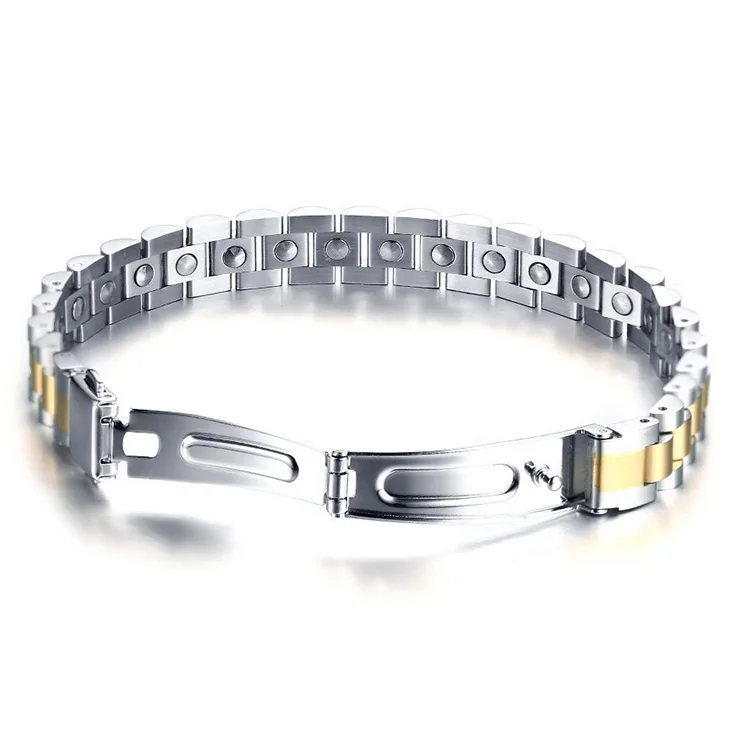 High quality anti 5000 gauss negative ion magnetic bracelet supplies