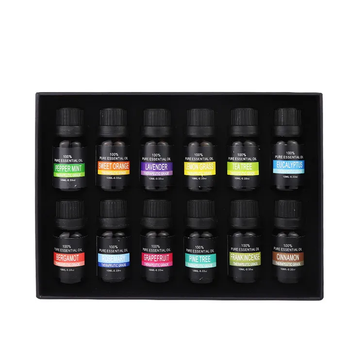 herbal extracts Aromatherapy essential oil 12 gift set skin moistens the maintenance soothes body