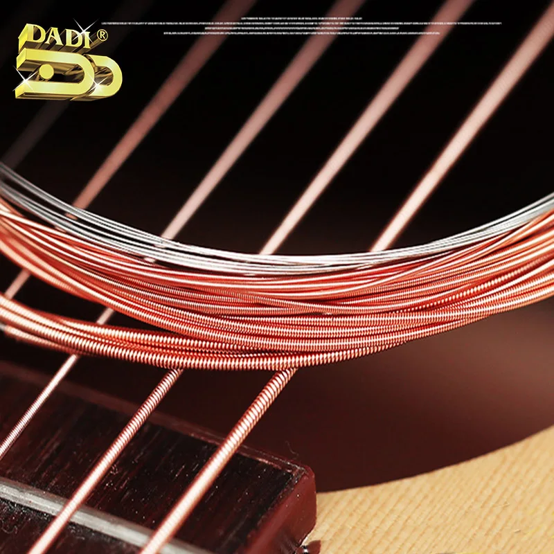 
Dadi bluk sale Phosphor Bronze Copper Color handmade Strings Acoustic Guitar Strings 