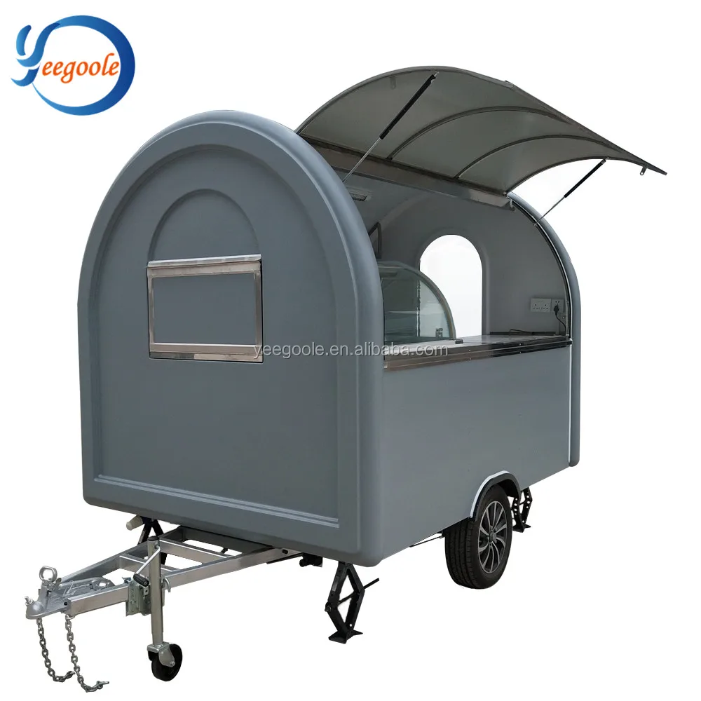 Hot dog cart Selling Mobile pizza cart popcorn cotton candy machine cart