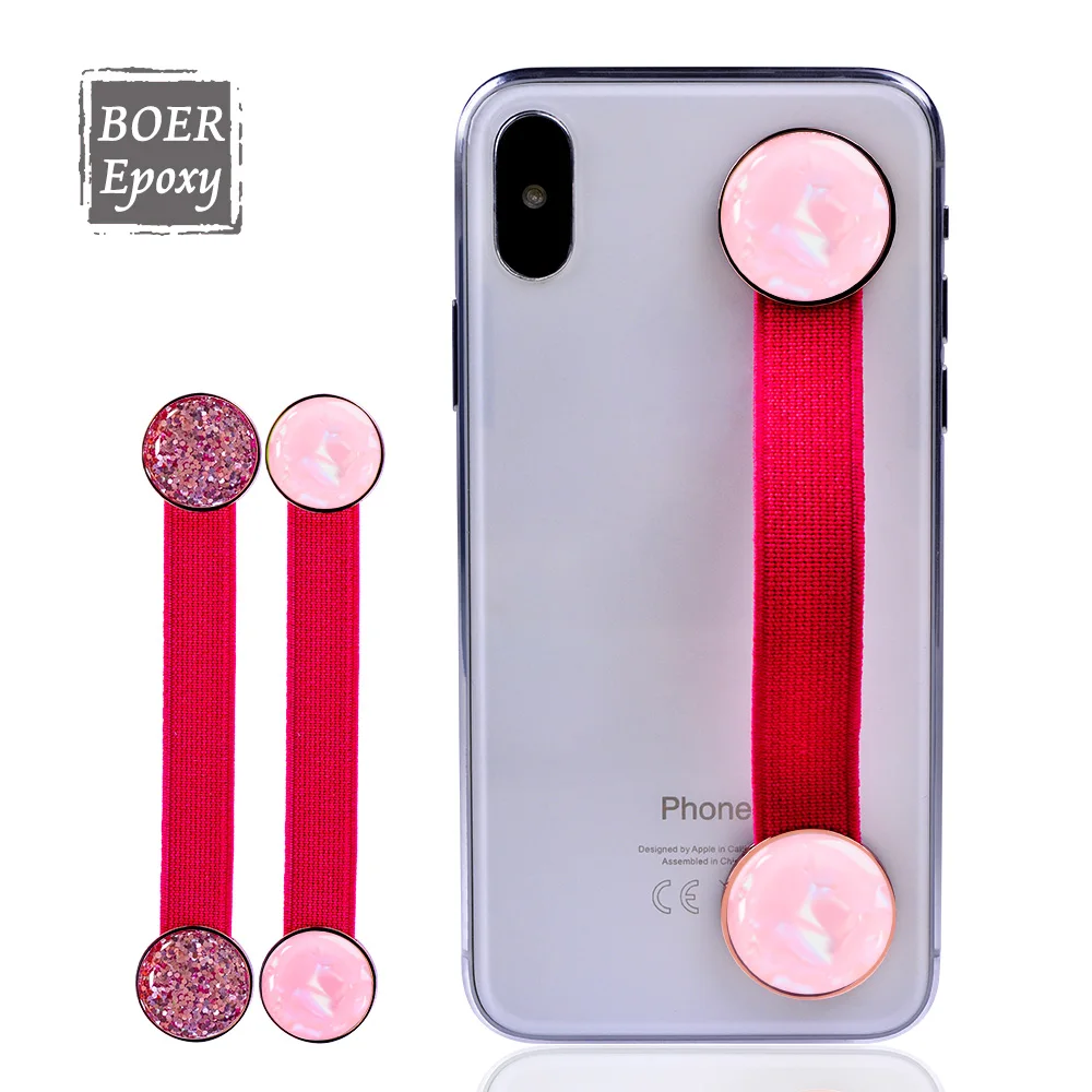 
2019 Hot sale on ALlbaba! Strap finger holder, mobile phone grip for samsung series 