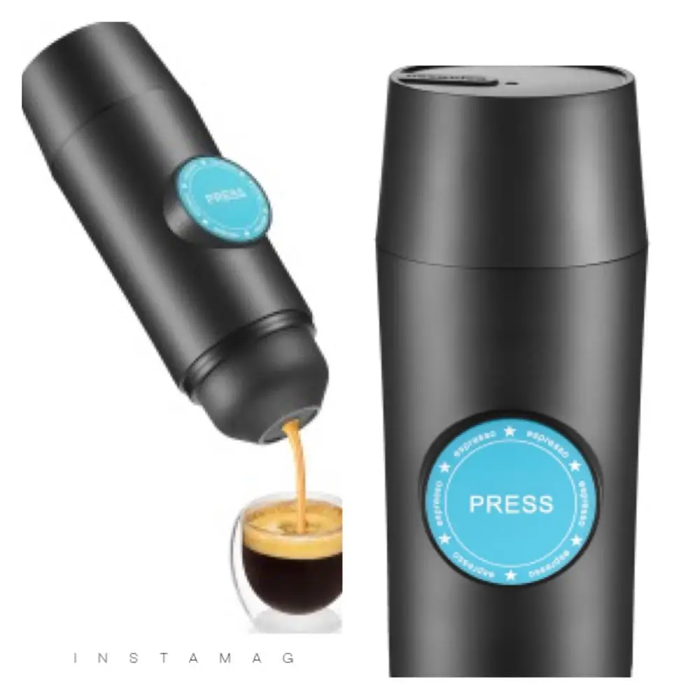 Portable Espresso Maker &espersso coffee machine with powder Coffee & Capsule with battery
