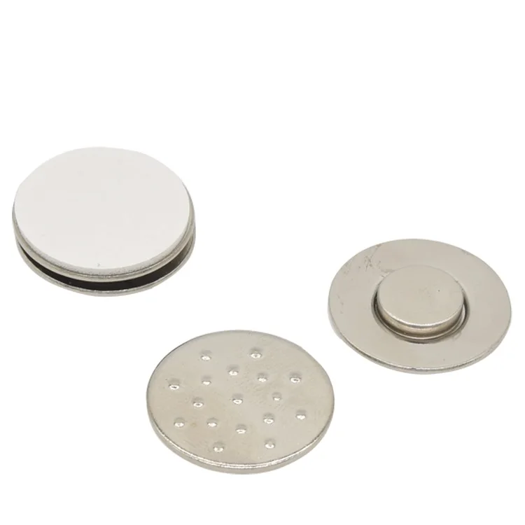 Clothing Magnetic Button Badge Magnet Round Name Tag Magnet