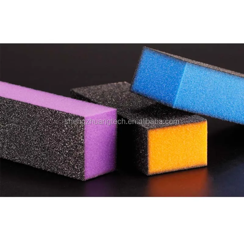 Новейшие ногтей буферный блок с 3 вида цветов