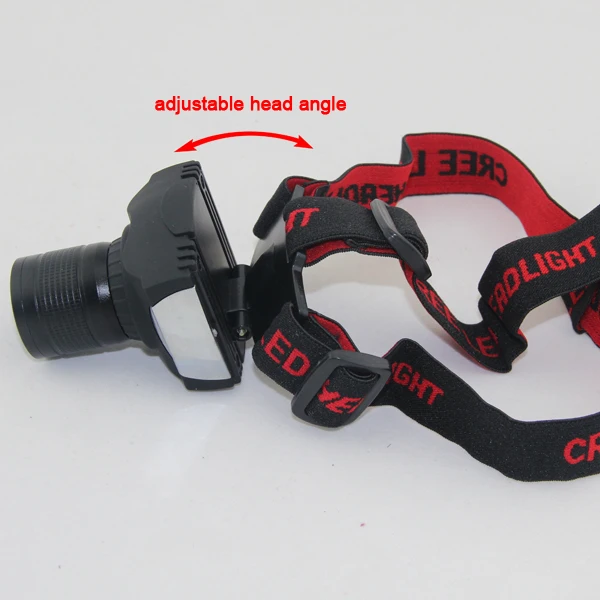 high power rechargeable XRE Q5 LED headlamp