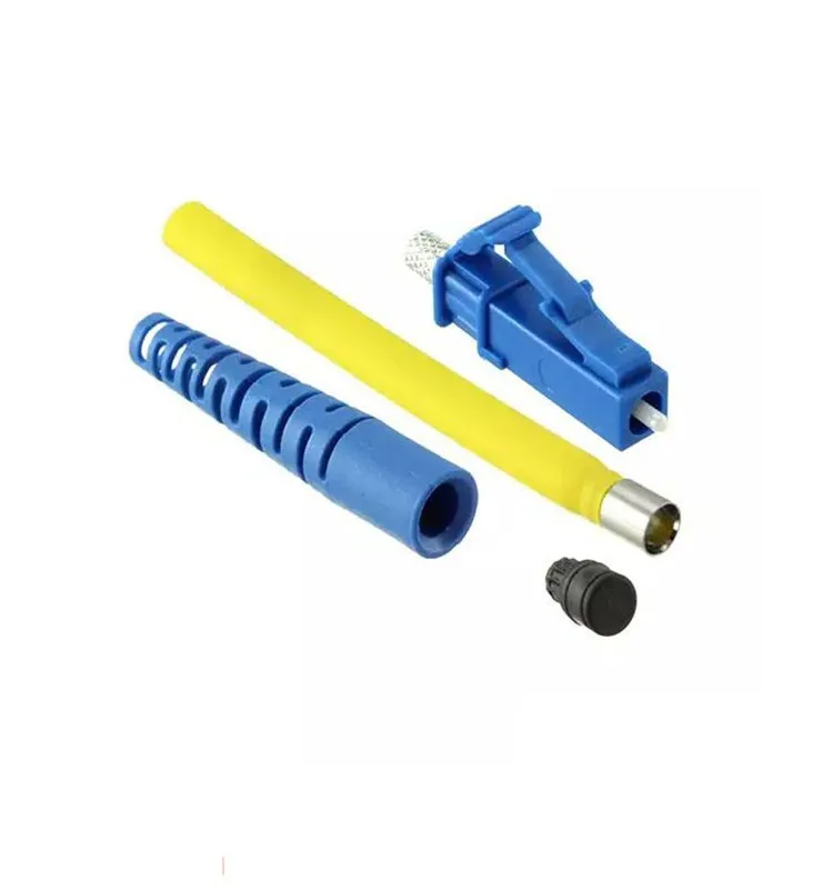 LC fiber optic cable connector 90 degree