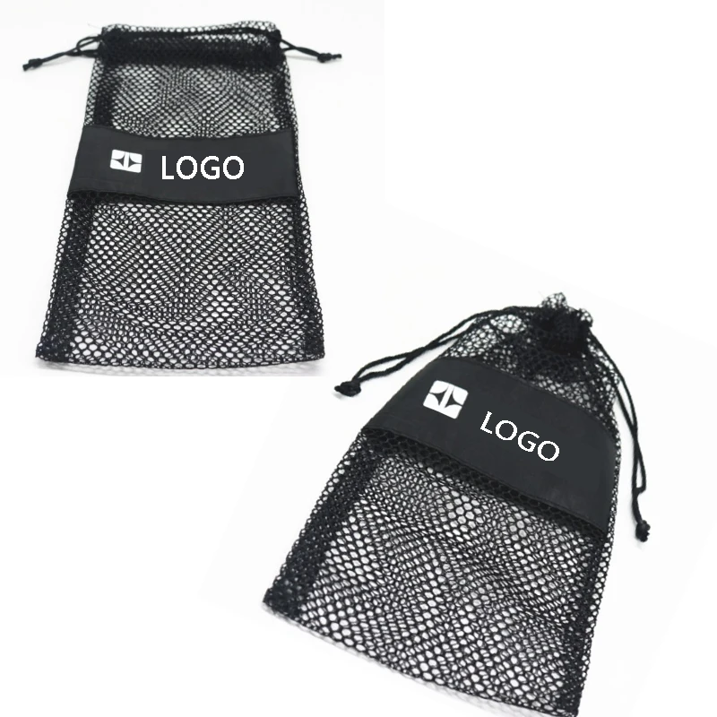 Laundry Fruit Reusable Leno Polyester Drawstring Jute Sport Vegetable Mesh Bag