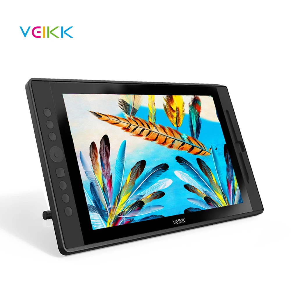 VEIKK VK1560 Drawing Monitor with Passive Stylus Pen Display Buget Price For Professional Artists for Drawing