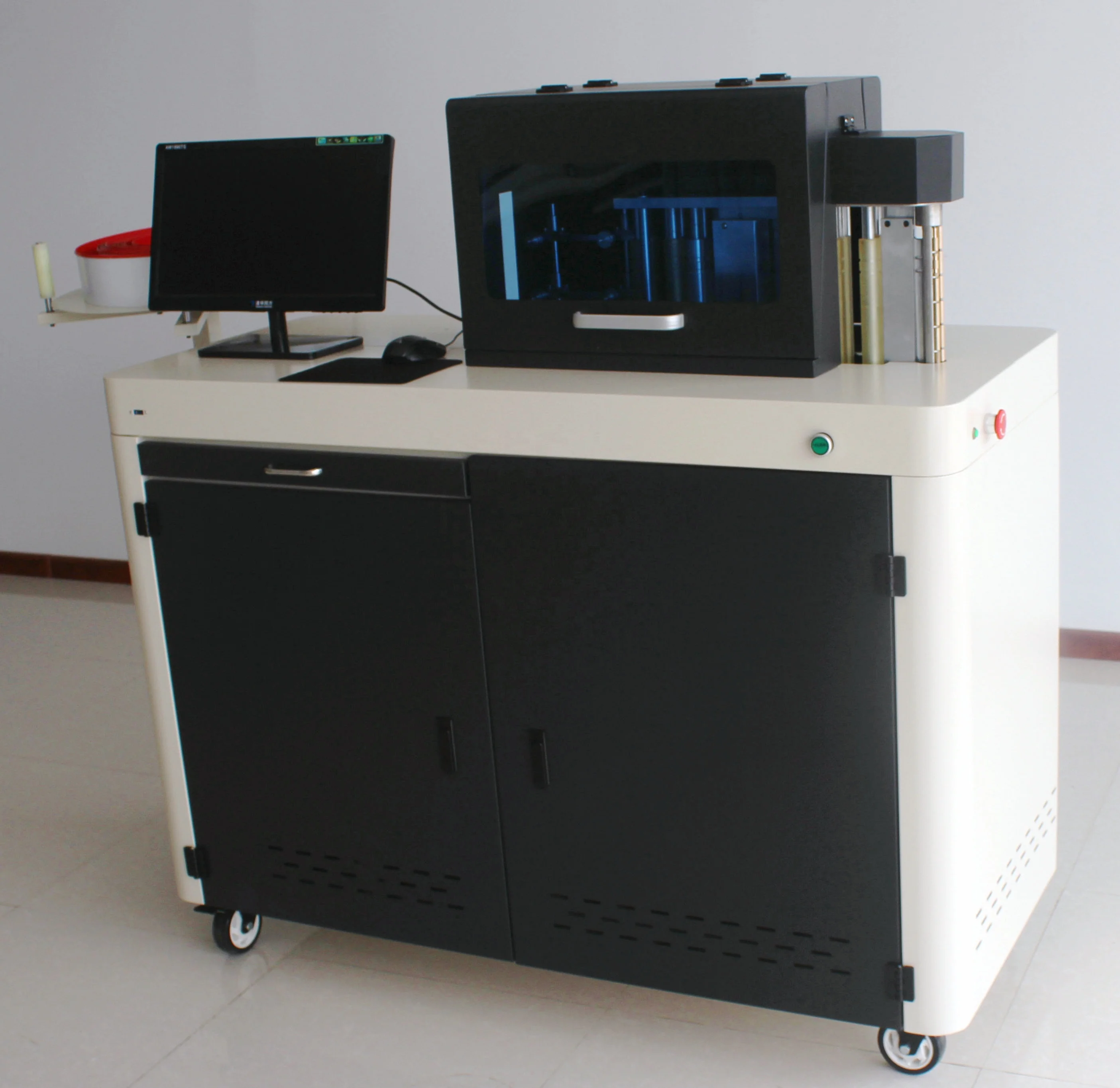 
YIKE aluminum letter bending machine for sign letter with aluminum trim cap and flat tape 