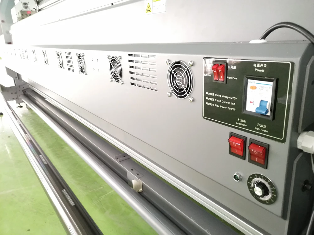 Kingjet KJ-320SG 248sqm/h 3.2m wide spectra starfire 1024 print head outdoor flex banner large format solvent printer for sale