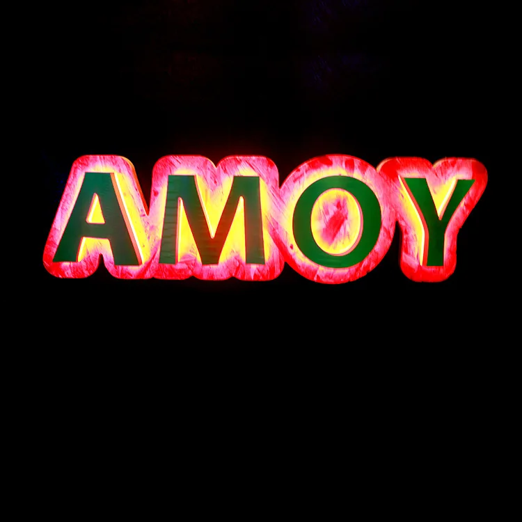 Акриловые письмо светодиодная вывеска заказ рекламы