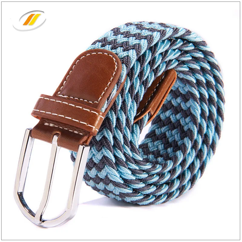 Polypropylene Material Braided Rope Belt For Men And Women
