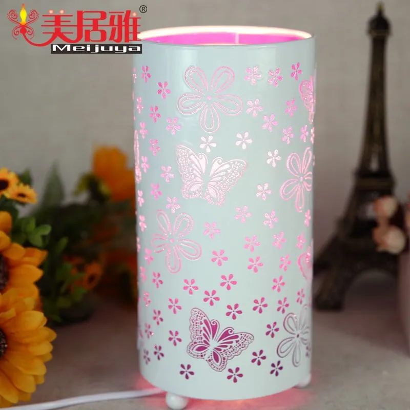 Tree design metal halide lamp electric metal table lamp modern family life fragrance lamp hot sell in France TY0532