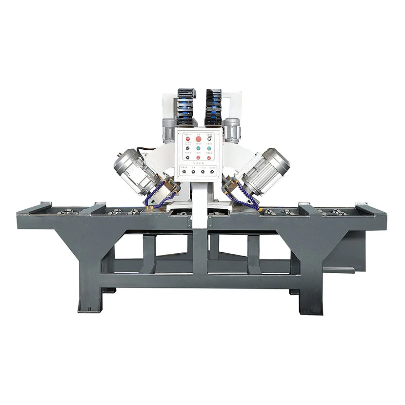 
45 degree chamfer stone marble cutting machine for both side factory price optional accessory stone processing machine 