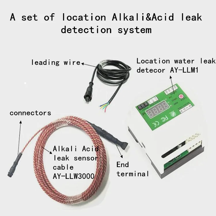 Latest Innovation Alkali & Acid Leak sensor Cable,  liquid leak detect sensing cable, Necessary cables for chemical plants