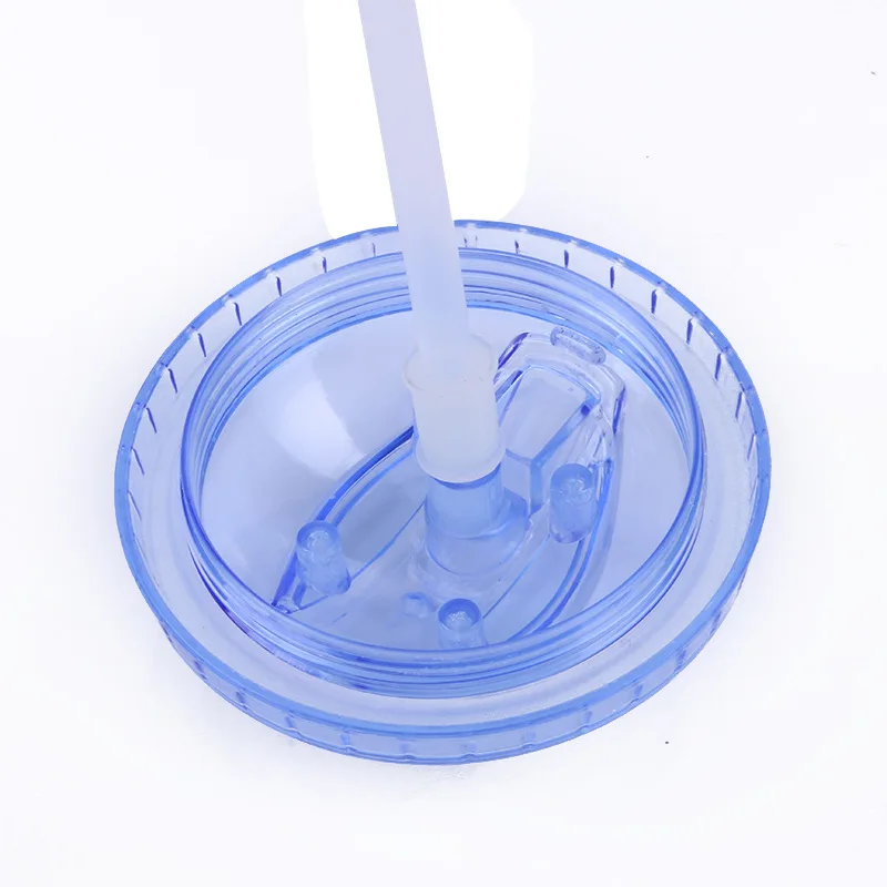 
Mikenda BB001 Double Wall Plastic Freezer Frosty Frozen bottle ice cup WIth Straw 